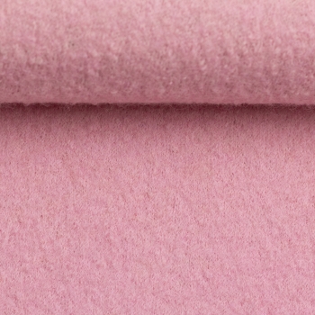Walkstoff in uni rosa von der Firma Swafing.